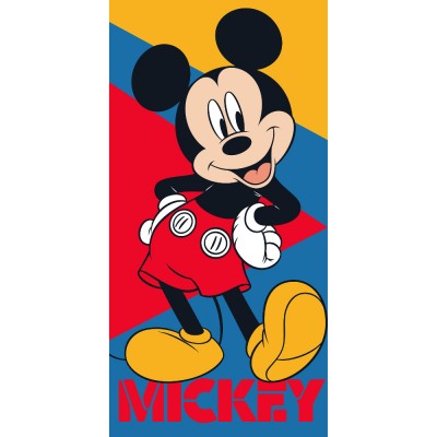  Borea Παιδική Πετσέτα Θαλάσσης Μπλε Mickey 140x70εκ.