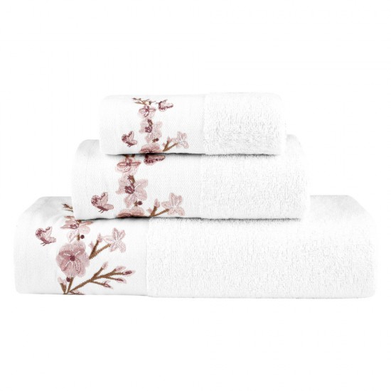 Πετσέτες Σετ 3ΤΜΧ Cherry Blossom