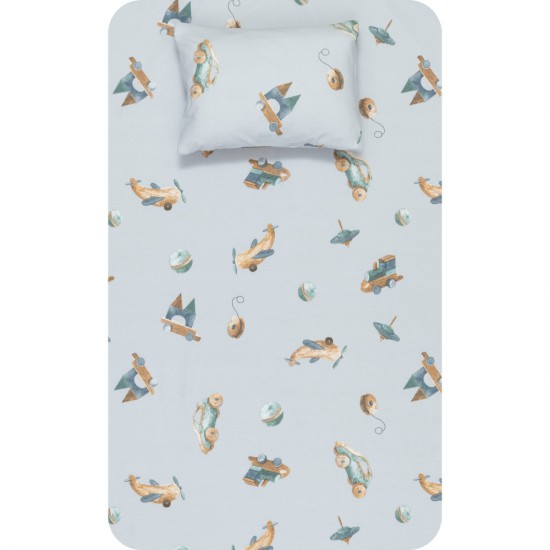 Σεντόνι Σετ 2ΤΜΧ Toys Μονό