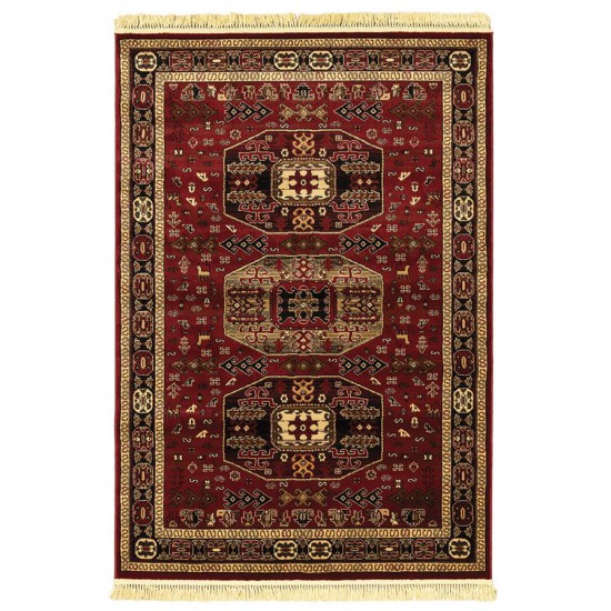 ΧΑΛΙ PERSIA 6057 BURGUNDY ΜΕ ΚΡΟΣΣΙ - 200X290  NewPlan