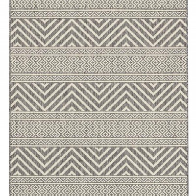 ΧΑΛΙ ETHNIK  7525D  GREY-ECRU - 133X190  NewPlan