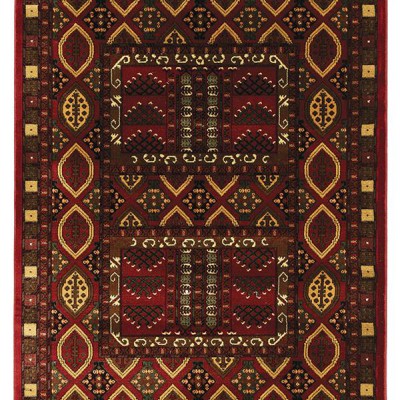 ΧΑΛΙ PERSIA 2273 BURGUNDY ΜΕ ΚΡΟΣΣΙ - 200X290  NewPlan