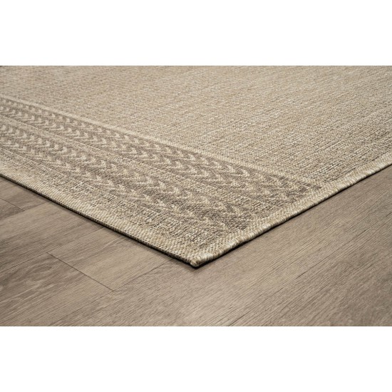 ΧΑΛΙ ETHNIK  20364C BROWN/CARAMEL BEIGE - 160X230  NewPlan