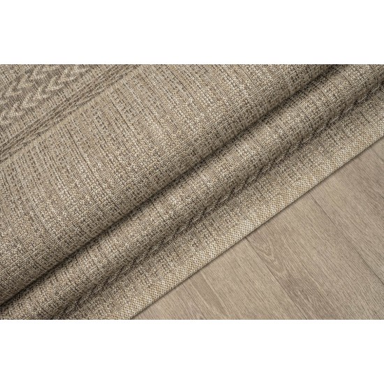 ΧΑΛΙ ETHNIK  20364C BROWN/CARAMEL BEIGE - 160X230  NewPlan