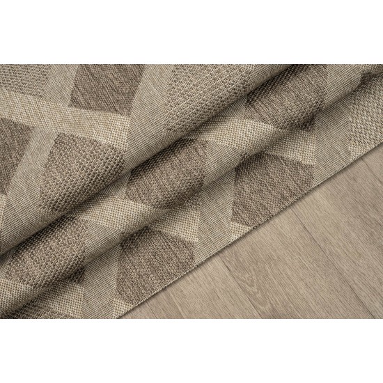 ΧΑΛΙ ETHNIK  203729C BROWN/CARAMEL BEIGE - 160X230  NewPlan