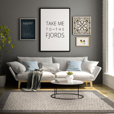 ΧΑΛΙ ETHNIK  9825D GREY-ECRU - 133X190  NewPlan