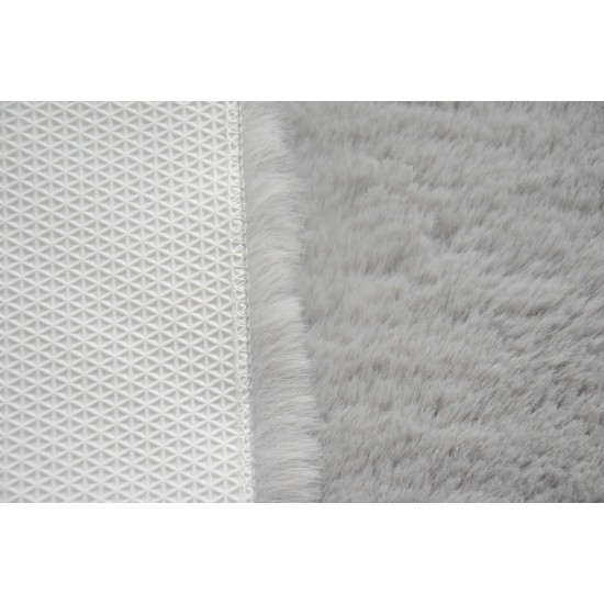 ΧΑΛΙ PUFFY FC6 LIGHT GREY ANTISLIP - 080X150  NewPlan