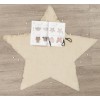 ΧΑΛΙ PUFFY FC3B BEIGE STAR ANTISLIP - 120X120  NewPlan