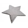 ΧΑΛΙ PUFFY FC6 LIGHT GREY STAR ANTISLIP - 160X160  NewPlan