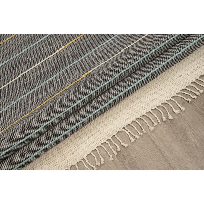 ΧΑΛΙ RIBELLA ΧΕΙΡΟΠΟΙΗΤΟ 100 D.GREY - 133X190  NewPlan