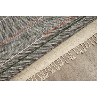 ΧΑΛΙ RIBELLA ΧΕΙΡΟΠΟΙΗΤΟ 500 L.GREY - 160X230  NewPlan