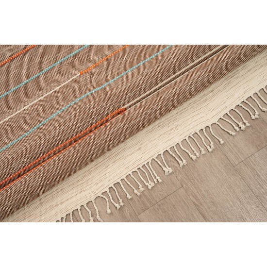 ΧΑΛΙ RIBELLA ΧΕΙΡΟΠΟΙΗΤΟ 600 BROWN - 070X190  NewPlan