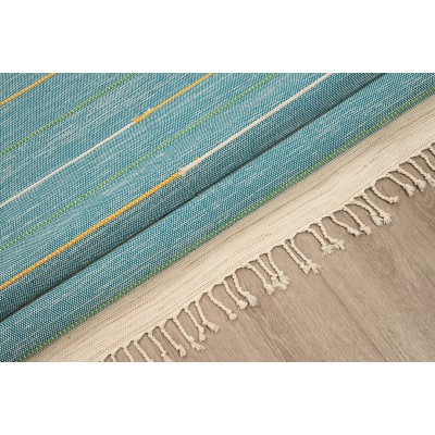 ΧΑΛΙ RIBELLA ΧΕΙΡΟΠΟΙΗΤΟ 700 BLUE - 160X230  NewPlan