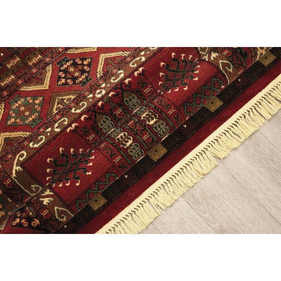 ΧΑΛΙ PERSIA 2273 BURGUNDY ΜΕ ΚΡΟΣΣΙ - 200X290  NewPlan