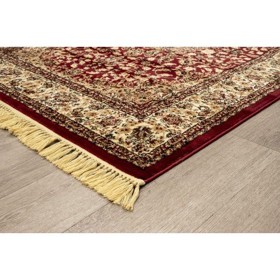 ΧΑΛΙ PERSIA 5649 BURGUNDY ΜΕ ΚΡΟΣΣΙ - 080X150  NewPlan