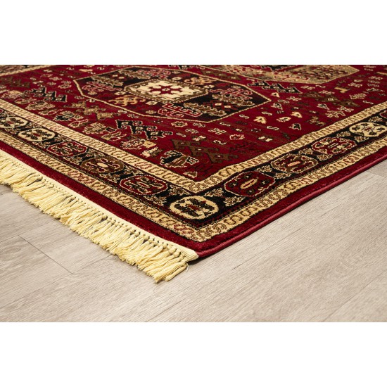 ΧΑΛΙ PERSIA 6057 BURGUNDY ΜΕ ΚΡΟΣΣΙ - 200X290  NewPlan