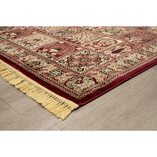 ΧΑΛΙ PERSIA 6283 BURGUNDY ΜΕ ΚΡΟΣΣΙ - 160X230  NewPlan