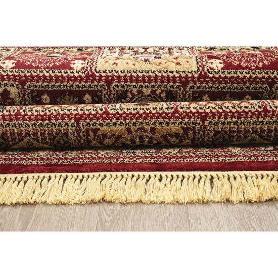 ΧΑΛΙ PERSIA 6283 BURGUNDY ΜΕ ΚΡΟΣΣΙ - 160X230  NewPlan