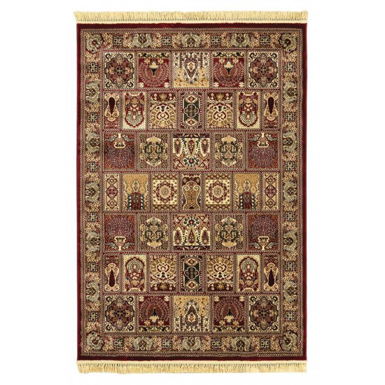 ΧΑΛΙ PERSIA 6283 BURGUNDY ΜΕ ΚΡΟΣΣΙ - 160X230  NewPlan