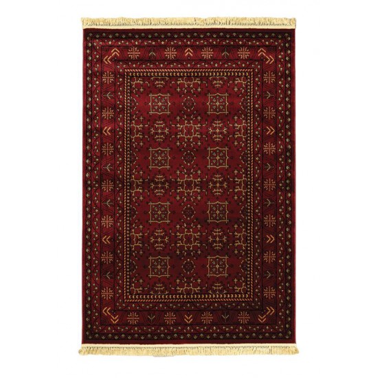 ΧΑΛΙ PERSIA 315 BURGUNDY ΜΕ ΚΡΟΣΣΙ - SET067(2x140,1x200)  NewPlan