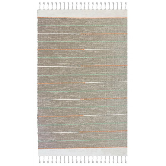 ΧΑΛΙ RIBELLA ΧΕΙΡΟΠΟΙΗΤΟ 500 L.GREY - 160X230  NewPlan