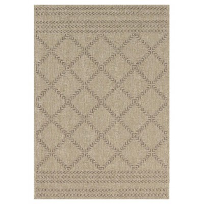 ΧΑΛΙ ETHNIK  2012C BROWN/CARAMEL BEIGE - 070X140  NewPlan