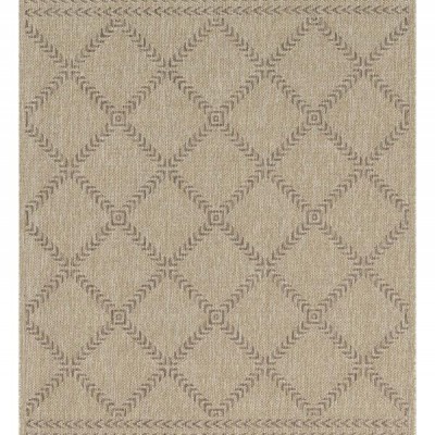 ΧΑΛΙ ETHNIK  2012C BROWN/CARAMEL BEIGE - 070X140  NewPlan