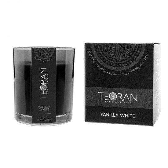 Αρωματικο κερί Vanilla White στρόγγυλο 200 γρ Κυκλικό 200gr