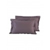 Das Home 1010 Σετ Μαξιλαροθήκες Oxford Μωβ 50x70εκ.