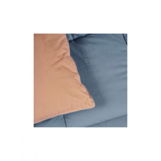Das Home Πάπλωμα Υπέρδιπλο με Γέμιση Microfiber 220x240εκ. 9642 Πορτοκαλί 550 GSM 10.5 togs