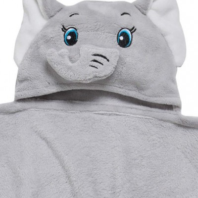 Das Home Βρεφική Κάπα-Μπουρνούζι με Κουκούλα 4945 Grey