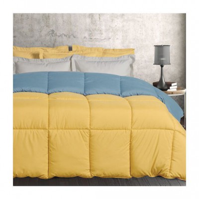 Das Home Πάπλωμα Υπέρδιπλο με Γέμιση Microfiber 220x240εκ. 9644 Κίτρινο 10.5 togs