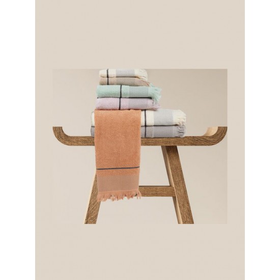 Das Home Σετ Πετσέτες Μπάνιου 3τμχ Best Γκρι Βάρους 450gr/m²