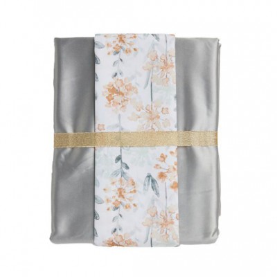 Das Home Τραπεζομάντηλο Σετ 2τμχ 0867 Grey 140x220εκ.