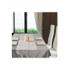 Das Home Τραπεζομάντηλο Σετ 2τμχ 0867 Grey 140x220εκ.