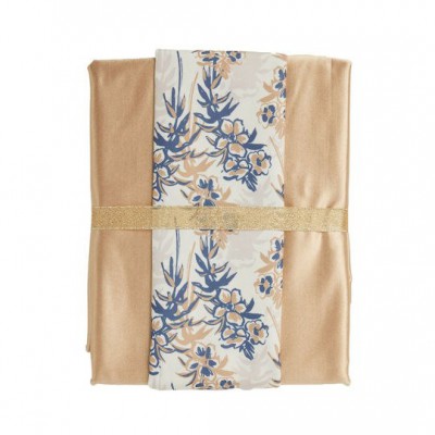 Das Home Τραπεζομάντηλο Σετ 2τμχ 0866 Golden 140x220εκ.