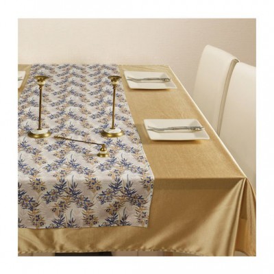 Das Home Τραπεζομάντηλο Σετ 2τμχ 0866 Golden 140x220εκ.