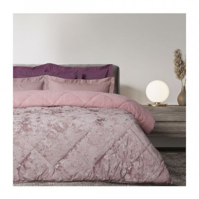 Das Home Κουβερτοπάπλωμα με Γέμιση Hollowfiber Υπέρδιπλο 220x240εκ. 1377 Nude 680 GSM 11.5 togs