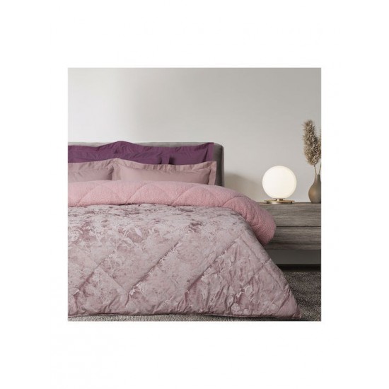 Das Home Κουβερτοπάπλωμα με Γέμιση Hollowfiber Υπέρδιπλο 220x240εκ. 1377 Nude 680 GSM 11.5 togs