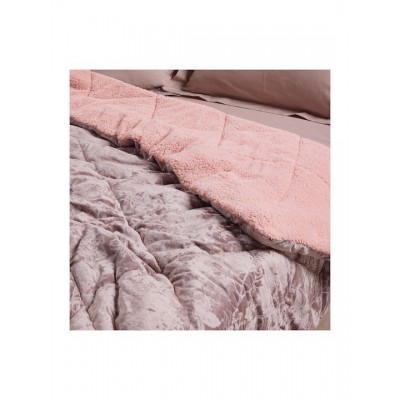 Das Home Κουβερτοπάπλωμα με Γέμιση Hollowfiber Υπέρδιπλο 220x240εκ. 1377 Nude 680 GSM 11.5 togs
