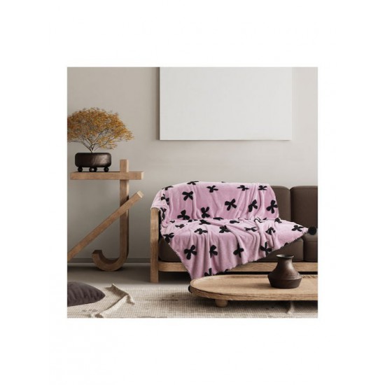 Das Home Κουβέρτα Fleece Καναπέ 130x170εκ. 1381 Lilac