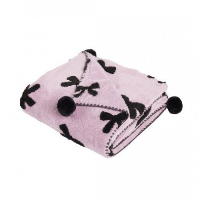 Das Home Κουβέρτα Fleece Καναπέ 130x170εκ. 1381 Lilac