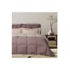 Das Home Πάπλωμα Υπέρδιπλο με Γέμιση Microfiber 220x240εκ. 9691 Happy Beige, Purple 550 GSM 10.5 togs
