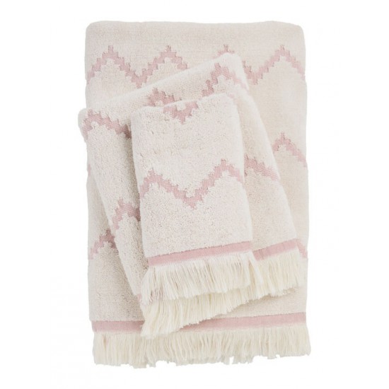 Das Home Σετ Πετσέτες Μπάνιου 3τμχ Best Nude Βάρους 450gr/m²