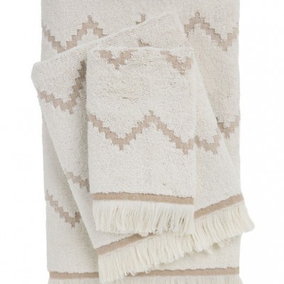 Das Home Σετ Πετσέτες Μπάνιου 3τμχ Best Beige Βάρους 450gr/m²