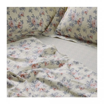 Das Home Σετ Σεντόνια Υπέρδιπλα με Λάστιχο 170x200+35εκ. 4 (4τμχ)