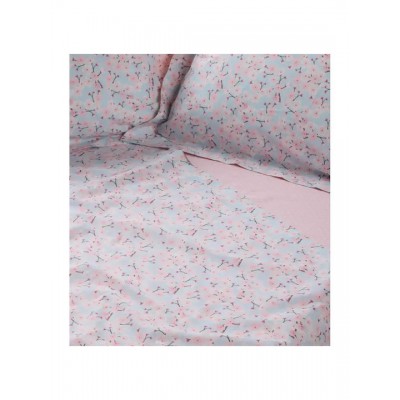 Das Home Happy Σετ Σεντόνια Υπέρδιπλα 240x260εκ. Blue (4τμχ)