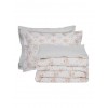 Das Home Daily Σετ Σεντόνια Υπέρδιπλα 240x260εκ. Cream (4τμχ)
