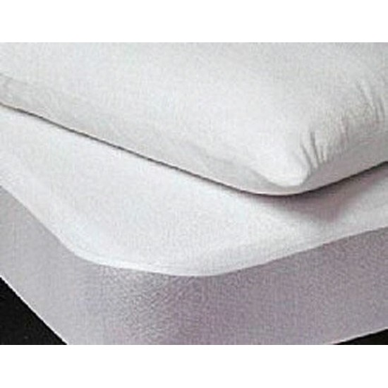 Das Home Προστατευτικό Επίστρωμα Υπέρδιπλο με Φούστα 1088 Λευκό 160x200+35εκ.