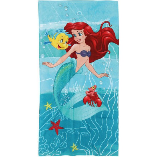 Ariel 5861 Παιδική Πετσέτα Θαλάσσης Τιρκουάζ 140x70εκ.